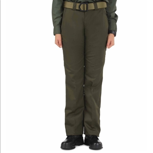5.11 Tactical Women 10 Pant A-Class PDU Twill Patrol Duty Uniform Brwn 64304 NEW - Picture 1 of 16